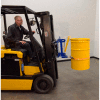 Carriage Mounted Single Drum Lifter for 30 and 55 Gallon Drums - 1000 Lb. Capacity