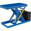 Powered Scissor Lift Table with Hand Control 20&quot; x 40&quot; - 2500 Lb. Capacity