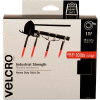 VELCRO® Brand Industrial Strength Sticky-Back Hook and Loop Fasteners, 2" x 15 ft. Roll, Black