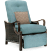 Hanover Ventura Outdoor Luxury Recliner, Ocean Blue