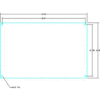 Vynckier Abp2416s Aria 24" X 16" Steel Back Plate - Min Qty 2
