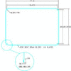 Vynckier ABP4032S ARIA 40" X 32" Steel Back Plate