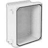 Vynckier CVJ1816NHW CVJ 18" X 16" Non-Metallic Enclosure Clearview Window/2 Corner Screws