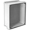 Vynckier CVJ1816W CVJ 18" X 16" Non-Metallic Enclosure, Clearview Window, 4 Corner Screws