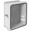 Vynckier CVJ606NHWPL1 CVJ 6" X 6" Non-Metallic Enclosure/Clearview Window/1 Padlockable Latch
