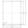 Vynckier Mp1008n Vj 10" X 8" Non-Metallic Mounting Plate - Min Qty 8
