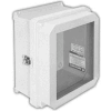 Vynckier RVJB1008NHWLL1 RVJB 10" X 8" Non-Metallic Enclosure/Raise Cover/Bonded Window/1 Twist Latch
