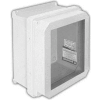 Vynckier RVJB1210HW RVJB 12" X 10" Non-Metallic Enclosure/Raised Cover/Bonded Window/Hinge/2 Screws