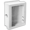 Vynckier VJB1008NHWPL1 VJB 10" X 8" Non-Metallic Enclosure/Bonded Window/1 Padlockable Latch