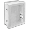 Vynckier VJB1412NHWLL2 VJB 14" X 12" Non-Metallic Enclosure/Bonded Window/2 Twist Latch