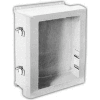Vynckier VJB1816NHWPL2 VJB 18" X 16" Non-Metallic Enclosure/Bonded Window/2 Padlockable Latch