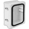 Vynckier VJG1210NHWPL2 VJG 12" X 10" Non-Metallic Enclosure/Gasket Window/2 Padlockable Latch