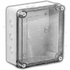 Vynckier Vm553ctk Vm 5" X 5" X 3" Non-Metallic Enclosure, Transparent Cover, Knockouts - Min Qty 4