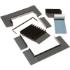 VELUX Step Flashing Skylight EDLC060000B, Aluminum, 5-1/4"L X 36"H X 15-3/4"D