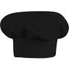 Chef Designs Chef Hat, Black, Polyester/Cotton, L