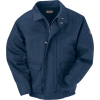EXCEL FR® ComforTouch® Flame Resistant Lined Bomber Jacket JLJ8, Navy, Size S Regular