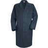 Red Kap&#174; Men's Lab Coat, Navy, Poly/Combed Cotton, Regular, 50&quot;