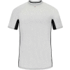 EXCEL FR® Short Sleeve Shirt FR Two-Tone Base Layer MPU4, Gray, Size XL Regular