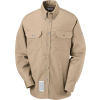 EXCEL FR® ComforTouch® FR Dress Uniform Shirt SLU2, Khaki, Size XL Regular