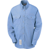 EXCEL FR® ComforTouch® FR Dress Uniform Shirt SLU2, Light Blue, Size XL Regular
