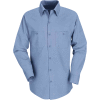 Red Kap® Men's Industrial Work Shirt Long Sleeve Light Blue Long-L SP14