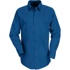 Red Kap® Men's Industrial Work Shirt Long Sleeve Royal Blue Regular-S SP14