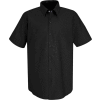 Red Kap® Men's Industrial Work Shirt Short Sleeve Black M SP24