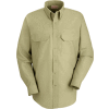 Red Kap® Men's Solid Dress Uniform Shirt Long Sleeve Light Tan XL-323 SP50