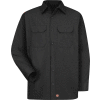 Red Kap® Men's Utility Uniform Shirt Long Sleeve Black Long-2XL ST52