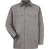 Red Kap® Men's Utility Uniform Shirt Long Sleeve Silver Regular-S ST52