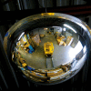 Global Industrial Full Dome Acrylic Warning Mirror, Indoor, 36" Dia., 360° Viewing Angle