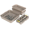 Vollrath® Traex Open Rack Soak System, 1393, Beige, 24-1/2" X 13-3/8" X 5-1/4"