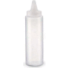 Vollrath® 2908-13, Traex Squeeze Dispenser Bottle, Clear, Twist Close Cap, 8 Oz. - Pkg Qty 12