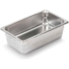 Vollrath 30442 - Super Pan V Stainless Steam Table Pan, 4" Depth, 1/4 Size - Pkg Qty 6