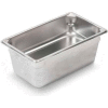 Vollrath, Super Pan V Stainless Steam Table Pan, 30462, 6" Depth, 1/4 Size - Pkg Qty 6