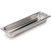 Vollrath, Super Pan V Stainless Steam Table Pan, 30522, 2-1/2" Depth, 2/4 Size - Pkg Qty 6