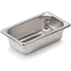 Vollrath, Super Pan V Stainless Steam Table Pan, 30922, 2" Depth, 1/9 Size - Pkg Qty 6