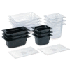Vollrath® 2/4 Solid Super Pan 3® Cover - Clear - Pkg Qty 6