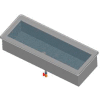 4 Cold Pan Short Side Drop-in Non-Refrigerated