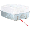 Vollrath® Wear Ever Aluminum Roast Pan Bottom, 448212, 11-1/2 Quart Capacity, For 68360 - Pkg Qty 2