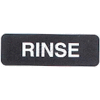 Vollrath® Rinse Sign, 4522, 3" X 9"