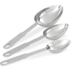 3 Piece Oval Measuring Scoop Set - Pkg Qty 5