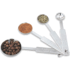 Vollrath® 4 Piece Measuring Spoon Set - Pkg Qty 12