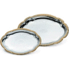 Vollrath® Odyssey™ Serving Tray - Large Oval Tray With Gold Edge - Pkg Qty 12