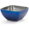 Vollrath, Square Insulated Serving Bowls, 4761925, 0.75 Quart, Cobalt Blue - Pkg Qty 6