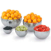 Vollrath, Fluted Double-Wall Insulated Serving Bowls, 47688, 6.9 Quart, Round - Pkg Qty 2