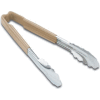 9.5" 1 Piece Utility Tong - Tan - Pkg Qty 12