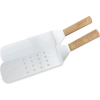 Perforated Hamburger Turner With Wood Handle - Pkg Qty 12