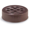 Vollrath, Traex Dripcut Dredges & Caps, 4908-01, Extra Large, Brown Lid - Pkg Qty 12