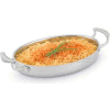 Vollrath® Miramar 12" Oval Au Gratin, 49412, 2-5/8 Quart Capacity, Satin Finish